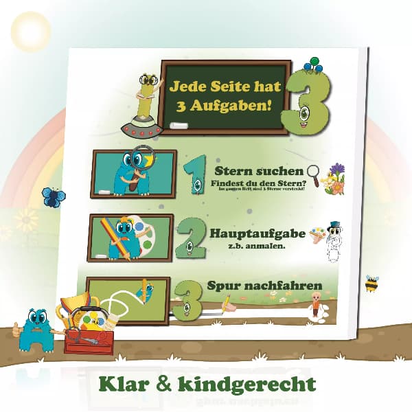 Förderhefte Mathematik (3+)